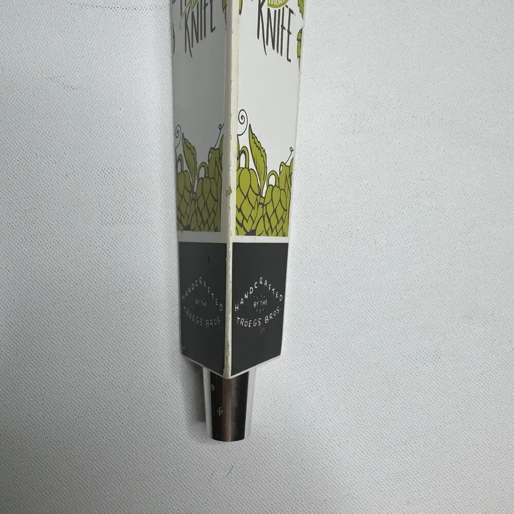Troegs Hop Knife Harvest Ale Beer Tap Handle Independent Brewing Brewery
